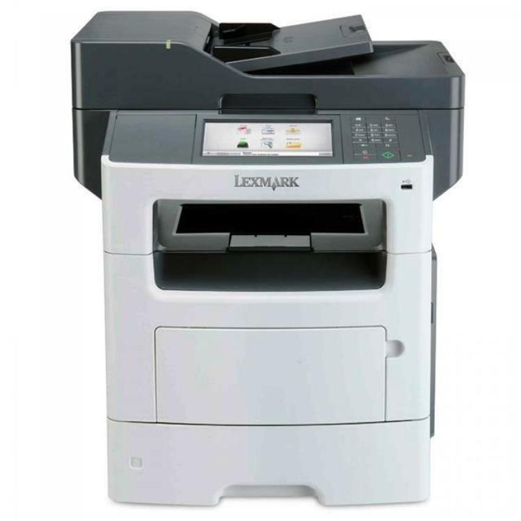 Где серийный номер мфу lexmark mx511de